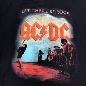 AC/DC “Let There Be Rock” T-shirt Size 2XL